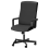 IKEA MILLBERGET Swivel Office Chair Black 1