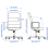 IKEA RENBERGET Swivel Office Chair Black 5