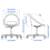 IKEA LOBERGET MALSKÄR Swivel Chair 3