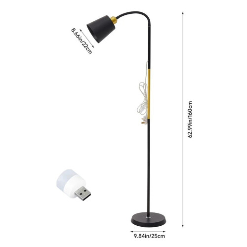 Adjustable Standard Floor Lamp Living Room Reading Light Free Standing Lighting 1
