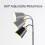 Adjustable Standard Floor Lamp Living Room Reading Light Free Standing Lighting 5