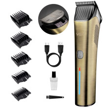 VGR Hair Clippers Men Beard Trimmer Cordless Cutter Rechargeable Head Clipper