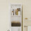 SoBuy Armoire SdB étroite miroir LED 180cm 8