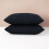 (SILVER) Luxury Pillowcase Cover 100% Poly Cotton Super Soft Bedroom Pillow Pair Pack 4