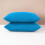 (SILVER) Luxury Pillowcase Cover 100% Poly Cotton Super Soft Bedroom Pillow Pair Pack 13