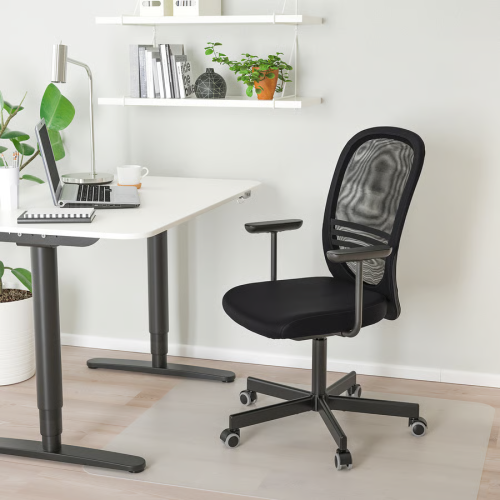 IKEA FLINTAN Office Chair with Armrests 1