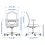 IKEA FLINTAN Office Chair with Armrests 5