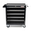 Heavy Duty Roller Tool Cabinet Storage Chest Box Garage Workshop 5 Drawers 25" 5