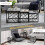 Homcom Set of 3 Nesting Coffee Tables Square Side Tables with Metal Frame, Grey 5