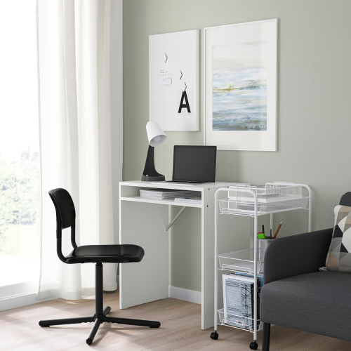 IKEA SMÄLLEN Swivel Office Chair Black 1