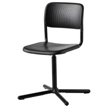 IKEA SMÄLLEN Swivel Office Chair Black