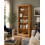 Corona Tall Bookcase Large Mexican Solid Pine Wood 5 Book Shelves 6