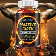 Male Enhancement Testosterone Booster 60 Gummies Stamina Pills Men Performance