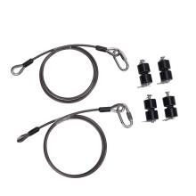 2er Set Hubkabel mit Klemmen und Rollen 125542