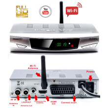 Full HD Freeview Digital TV Receiver Tuner Set Top Box Terrestrial USB Recorder