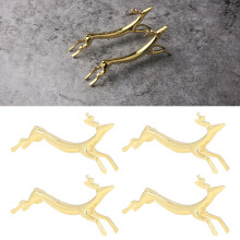 Essstäbchenruhe Gold Hirsch Hund 4er Set