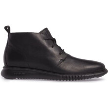 (, ) Cole Haan 2.Zerogrand Leather Men's Black Chukka Boots