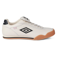 (, ) Umbro 5V5 Leather Antique White/Black Trainers