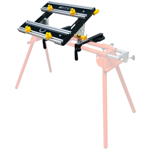 MWB Universal Tilting Adjustable Workbench Portable Mitre Saw Stand Attachment 1