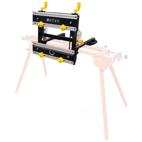 MWB Universal Tilting Adjustable Workbench Portable Mitre Saw Stand Attachment 2