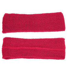 Weiches Stirnband Sport Rot
