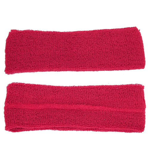 Weiches Stirnband Sport Rot