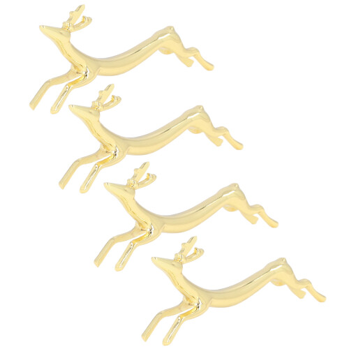Hübsche Essstäbchenhalter Gold 4er Tierdesign