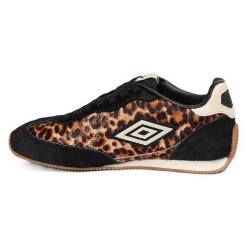 Umbro (, ) Umbro Clayton Leopard Black Trainers 2