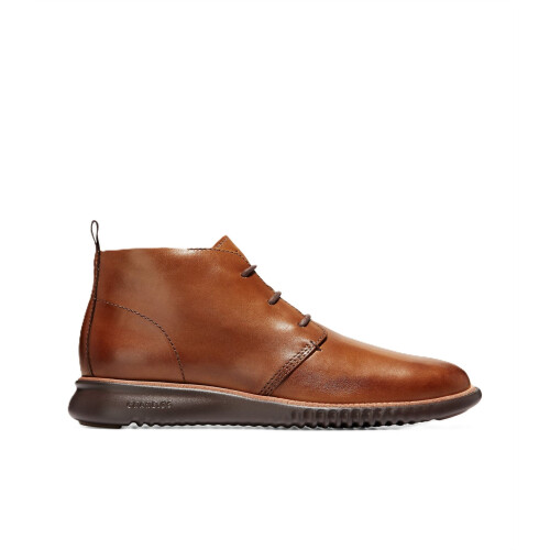 (, ) Cole Haan 2.Zerogrand British Tan Leather Men's Brown Chukka Boots 1