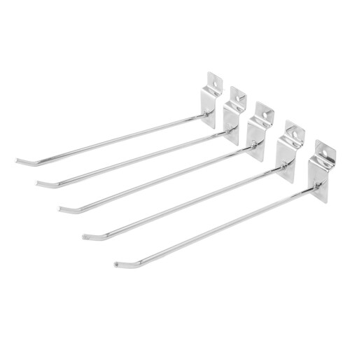 50x Slatwall Haken Eisen Flache Spitze