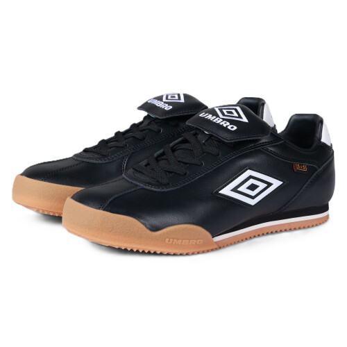 Umbro (, ) Umbro 5V5 Leather Black/Antique White Trainers 2