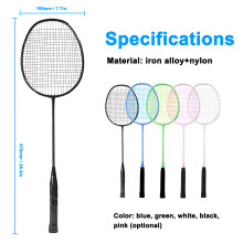 Eisenlegierung Badmintonschläger für Übung