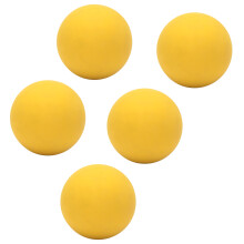 5x Hüpfball 6cm Gummi Wandball Gelb