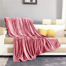 (Pink, Single (130 x 150 CM)) Luxury Ultra Soft Fleece Blanket – Soft, Comfy Throw for Couch, Sofa & Bed – Soft Fabric