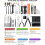 78Pcs 3D Printer Tools Kit with Storage Case for All Printers 3D Printer Accessories, Deburring Tool, Scrapers, Brushes 2