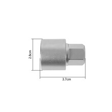 Audi Sicherungsschlüssel 17mm 820/X Stecknuss