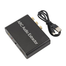 ARC Audio Converter,192KHz/ARC to Optical/Coaxial/RCA/3.5mm Jack for TV/Projector/Speaker/Soundbar/Amplifier