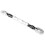 Motorrad Balance Bar Lenkerverstärkung Silber CNC 1