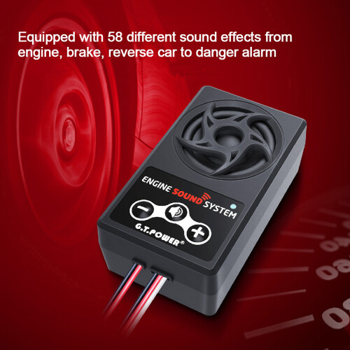 Motorsound-Modul für 1/10 RC Crawler – 58 Effekte 1