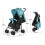 Lightweight Baby Stroller Pram Foldable Travel Buggy Flat Sleep Pushchair Grey 7