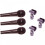 Professional Dynamic Vocal Microphone Kit 3 Microphones, Holders, Leads & Case 3