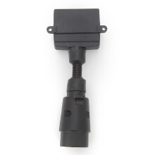 Steckeradapter 7-polig Rund auf Flachbuchse