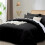 (Silver, Single) Duvet Cover Set 4PC Soft Microfiber Duvet Cover with Fitted Sheet 14