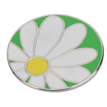 Abnehmbarer Golfballmarker, magnetischer Clip,