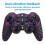 PC Wireless Gaming Controller Colorful LED Vibration TURBO LED Vibration Motor 6