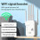 WiFi Signal Extender Range Repeater Booster Internet Amplifier 1200Mbps UK Plug 8