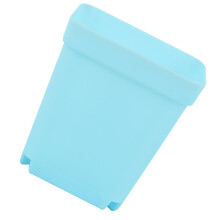 Sukkulententopf mit Tablett Blau