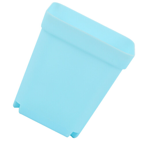 Sukkulententopf mit Tablett Blau