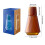 Wasserkaraffe mit Glas Amber 1000ml hitzebeständig 15