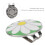 Rostfreier Golfhut-Clip, magnetischer Ballmarker, 8